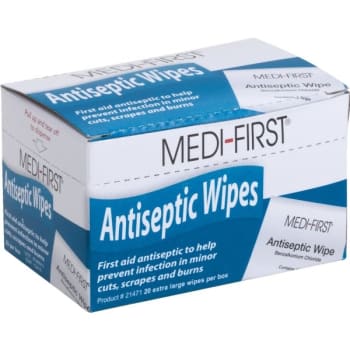 Medi-First® Antiseptic Wipes Package Of 20