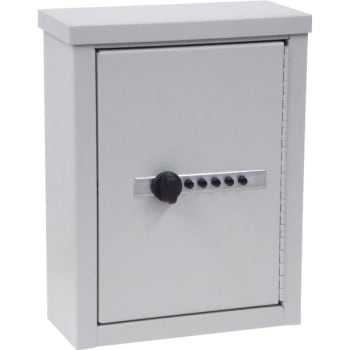 Image for Omnimed Wall Storage Cabinet With Combination Lock Painted Light Grey from HD Supply