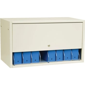 Image for Omnimed Cubbie File Rack Locking Panel, Light Grey from HD Supply