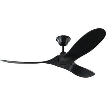 Image for Generation Lighting Maverick Ll 52 In Ceiling Fan W/ Remote Control (Black) from HD Supply