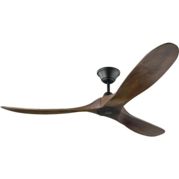 Image for Generation Lighting Maverick 60 In Ceiling Fan W/ Remote Control (Matte Black) from HD Supply