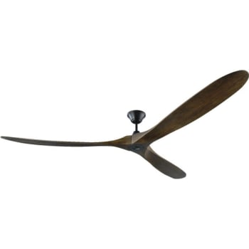 Image for Generation Lighting Maverick Super Max 88 In Ceiling Fan W/ Remote Control (Black) from HD Supply