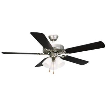 Image for Design House® Millbridge 52 in. 5-Blade LED Ceiling Fan w/ Light (Satin Nickel) from HD Supply