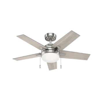 Image for Hunter® Bartlett 44 In. 5-Blade Led Ceiling Fan W/ Light (Brushed Nickel) from HD Supply