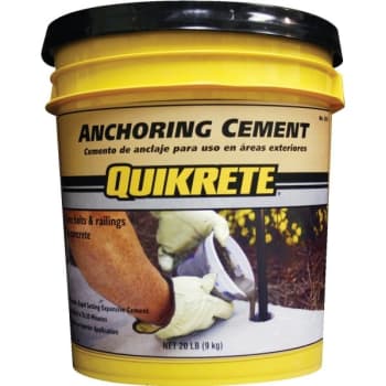 Quikrete 1245-20 20Lb Anchoring Cement - Exterior Use