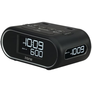 Image for Ihome™ Lcd Triple Display Alarm Clock With Dual Usb Charging from HD Supply