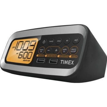 Image for Timex Clock Radio With Preset Tuning And Dual Usb Charging from HD Supply