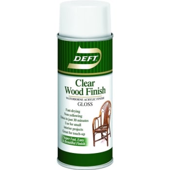 Image for Deft 12 Oz Water Based Aerosol Polyurethane Finish - Gloss from HD Supply
