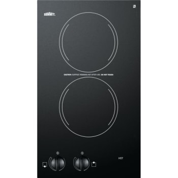 Image for Summit Appliance 115 Volt Two Burner Electric Cooktop from HD Supply