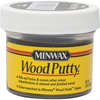 Image for Minwax 13618 3.75 Oz. Ebony 9718 Wood Putty from HD Supply