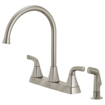 Peerless Two Handle Kitchen Faucet Fits 4-Hole