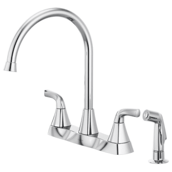 Image for Peerless Two Handle Kitchen Faucet Fits 4-Hole from HD Supply