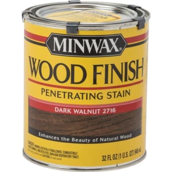 Image for Minwax 70012 Qt Dark Walnut 2716 Stain from HD Supply