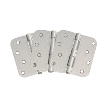 Image for Design House Radius Door Hinges, 4 In. X 5/8 In., Satin Nickel, Package Of 3 from HD Supply