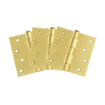 Image for Design House Square Corner Residential Door Hinges, 4in. X 4in., Package Of 3 from HD Supply