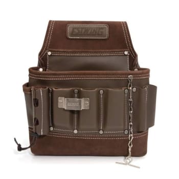 Image for Estwing 8-Pocket Leather Electrician's Tool Pouch from HD Supply