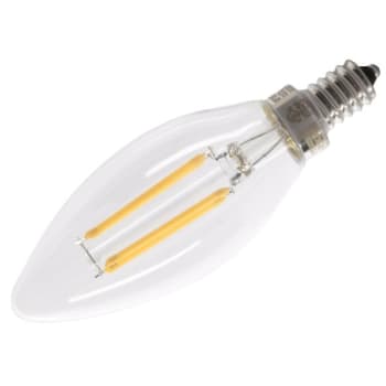 Image for 3.3w B10 Led Decorative Bulb (2-Pack) from HD Supply