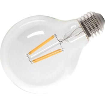 3.8W G25 LED Globe Bulb (2700K) (Clear) (3-Pack)