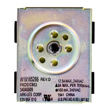 Image for Whirlpool Replacement Infinite Switch For Range, Part #wpw10185286 from HD Supply