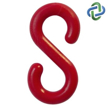 Mr. Chain Red 2 Inch S-Hook Package Of 10