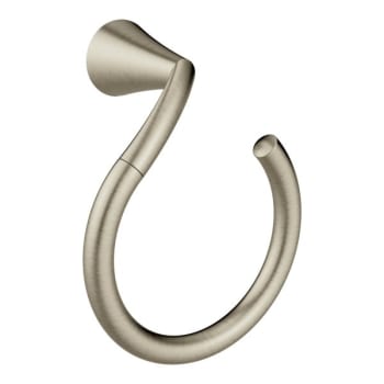Image for Moen Glyde Brushed Nickel Towel Ring from HD Supply