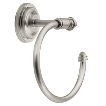 Image for Moen Stockton Brushed Nickel Towel Ring from HD Supply