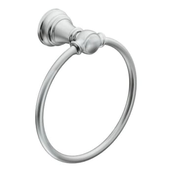 Image for Moen Weymouth Chrome Towel Ring from HD Supply