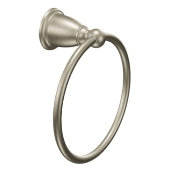 Image for Moen Brantford Brushed Nickel Towel Ring from HD Supply