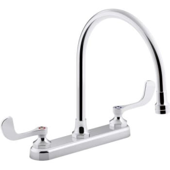 Kohler Triton Bowe 1.5 Gpm Kitchen Sink Faucet With 9-5/16 In. Gooseneck Spouts