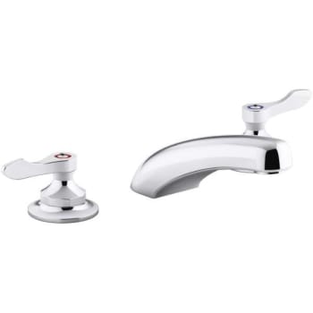 Kohler Triton Bowe 0.5 GPM Widespread Bathroom Sink Faucet w/ Lever Handles