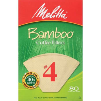 Melitta Bamboo Cone Filter Paper, Case Of 960