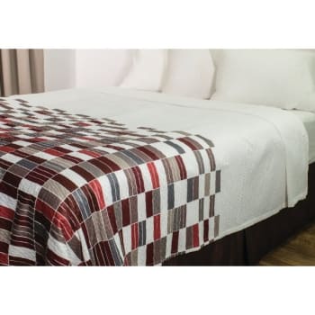 Image for Red Roof Inn Twilight Mosaic Coverlet, Full, 90 X 98", Case Of 6 from HD Supply