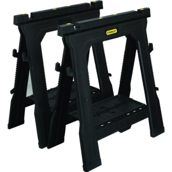 Image for Stanley Twin Pack Folding Sawhorse from HD Supply