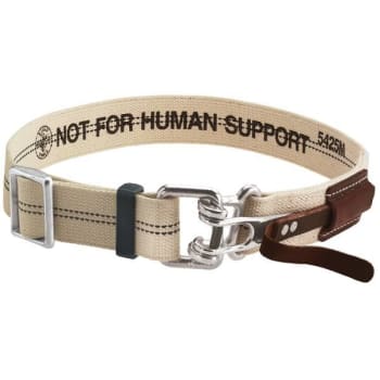 Klein Tools® Medium Tan Tool Belt With Quick Release Buckle