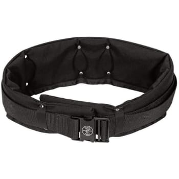 Klein Tools® Powerline Medium Black Padded Tool Belt