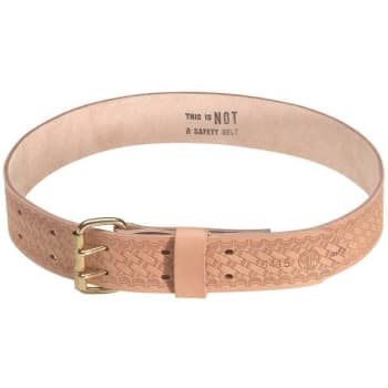 Klein Tools® Large Tan Heavy-Duty Embossed Tool Belt