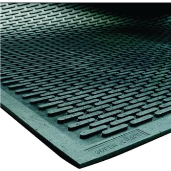 Image for M+A Matting SuperScrape® 4' x 6' Outdoor Floor Mat, Black from HD Supply