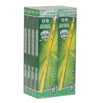 Image for Ticonderoga® By Dixon® #2 Woodcase Graphite Pencil, Package Of 96 from HD Supply