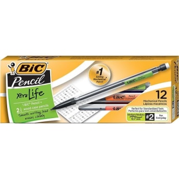 Image for Bic® 0.7 Mm Black Xtra Life Mechanical Pencil Pack Of 12 from HD Supply