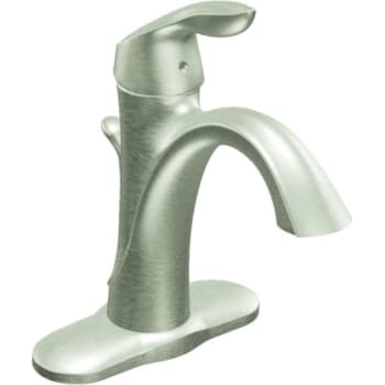 Image for Moen Eva Lavatory Faucet Brushed Nickel Single Handle from HD Supply