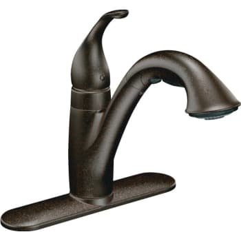 Image for Moen® Camerist™ Pull-Out Kitchen Faucet, 1.5 GPM, Oil Rubbed Bronze, 1 Handle from HD Supply