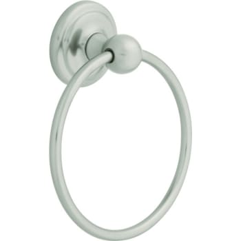 Image for Franklin Brass Jamestown Satin Nickel Towel Ring from HD Supply