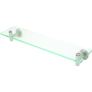 Image for Gatco Latitude Ii Satin Nickel Glass Shelf from HD Supply