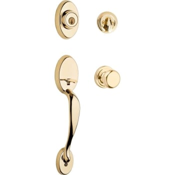 Image for Kwikset® Chelsea® Handleset with Juno Knob and SmartKey Security™, Oval, Entry, Grade 1 from HD Supply