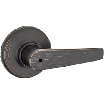 Image for Kwikset Delta Venetian Bronze Bed/Bath Privacy Door Lever from HD Supply