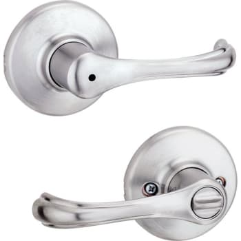 Image for Kwikset Series Dorian Privacy Lever In SatIn Chrome from HD Supply