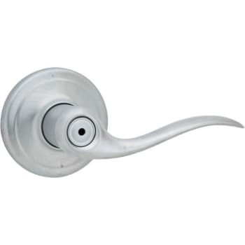 Image for Kwikset TustIn Bed/Bath Lever In SatIn Chrome from HD Supply