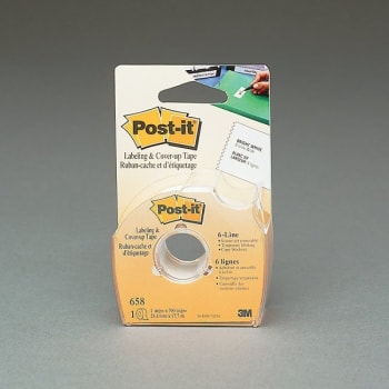 Image for Post-It® White Cover-Up And Labeling Tape 700" from HD Supply