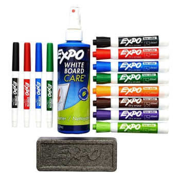 Image for Expo® Assorted Color Low-Odor Dry-Erase Kit from HD Supply