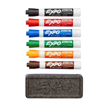 Image for Expo® Assorted Color Low-Odor Dry-Erase Organizer Kit from HD Supply